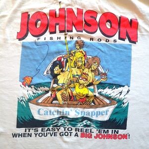 Vintage Big Johnson Fishing Tshirt